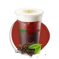 Black Tea Cheese Milk Foam matchatime bubble tea store