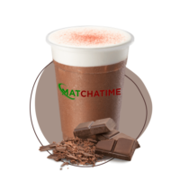 Chocolate cheese milk foam matchatime bubble tea store