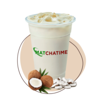 Coconut Milk Tea matchatime bubble tea store
