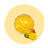 Mango Jelly matchatime bubble tea store