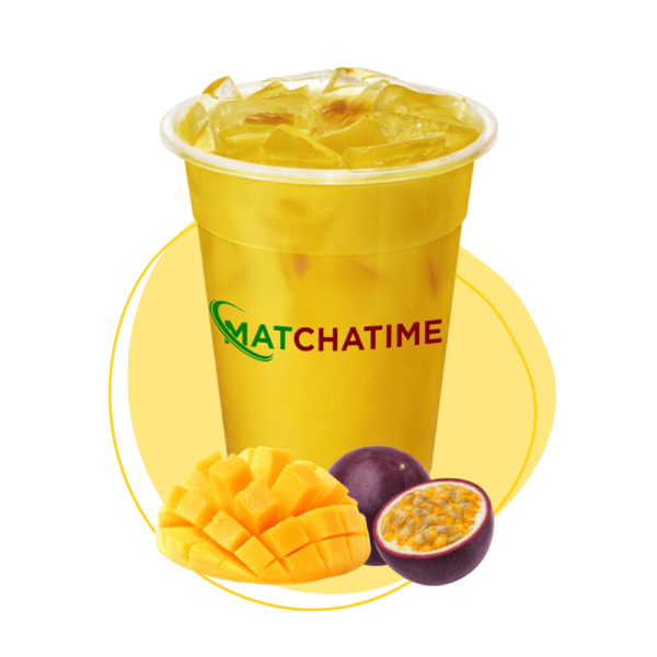 Mango Passion Fruit tea matchatime bubble tea store
