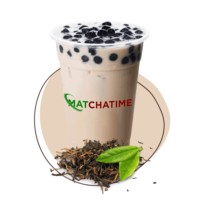 Original Pear Milk Tea matchatime bubble tea store