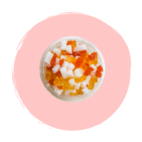 Rainbow Jelly matchatime bubble tea store