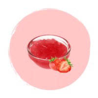 Strawberry Jelly matchatime bubble tea store