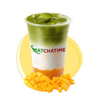 mango matcha latte matchatime bubble tea store