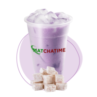 taro milk tea matchatime bubble tea store