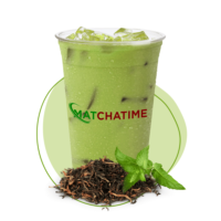 thai green milk tea matchatime bubble tea store